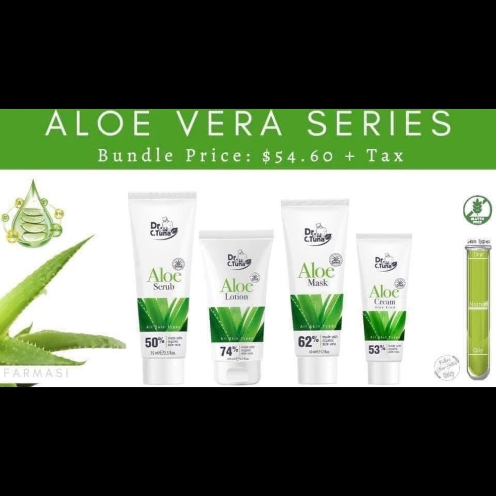 Farmasi Aloe Vera Skincare Line Face Cleanser Wash